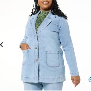 DG2 by Diane Gilman New Classic Stretch Denim
City Coat